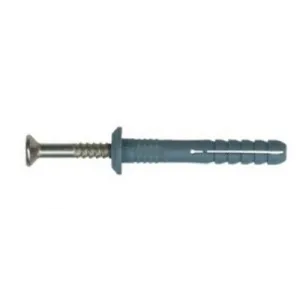 Дюбель-гвоздь SMK 6*40 мм с бортиком W-Met